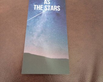 Shine like the stars - bookmark