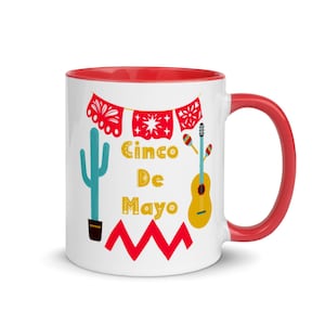 Cinco de Mayo Coffee Mug, Mexican Victory Mug, Mexican Holiday Mug