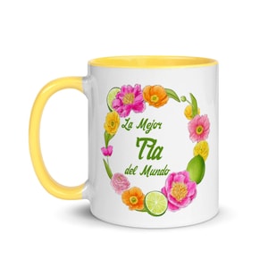 Tazza da caffè personalizzata La Mejor Tia del Mundo, tazza regalo Espanol Tia, tazza da caffè regalo zia spagnola, tazza da caffè regalo migliore zia del mondo