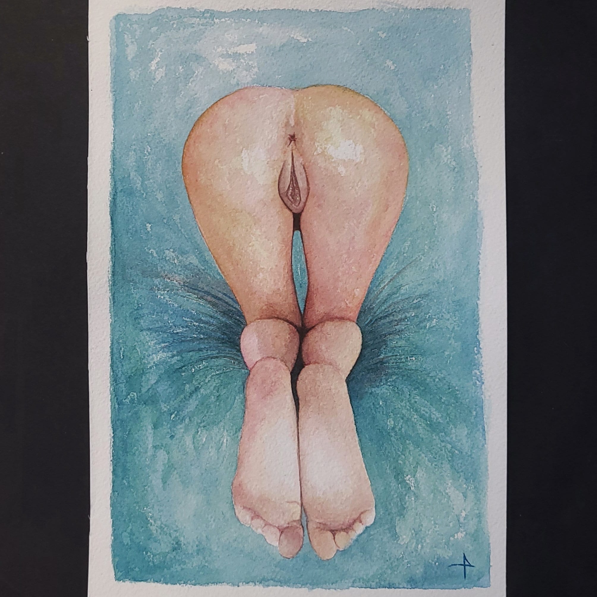 paint bride pussy Nude Erotic 6x9 Art Vulva Watercolor Yoni Art Vagina Painting Pussy  Illustration Mature Wall Decor - Etsy