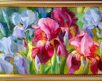 Flowers oil painting