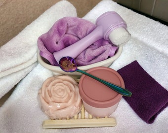 Rose Clay Facial Cleansing Set