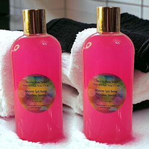 Moisturizing Coconut Oil Body Wash: Handmade Shower Gel