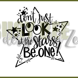 Be a Star SVG + PNG
