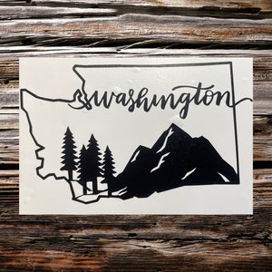 Washington State Decal