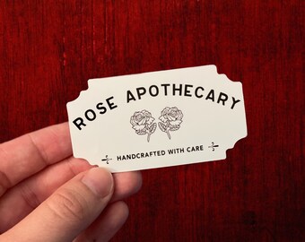 Rose Apothecary Sticker: Schitt's Creek Inspired Waterproof Vinyl Decal