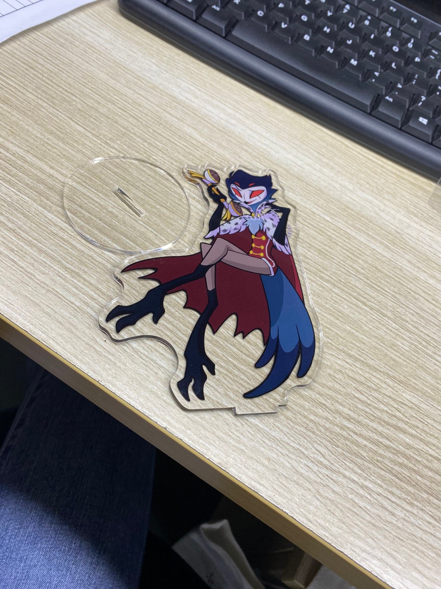 Stolas Acrylic Standee Helluva Boss Hazbin Hotel Etsy