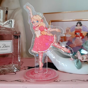 Dancing Ballet Princess Dress and Nightgown - Doublesided Holographic Standee