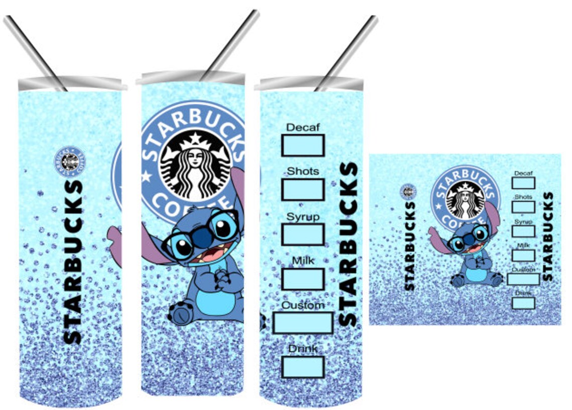 Starbucks 20oz straight tumbler wrap/ Sublimation wrap PNG Etsy
