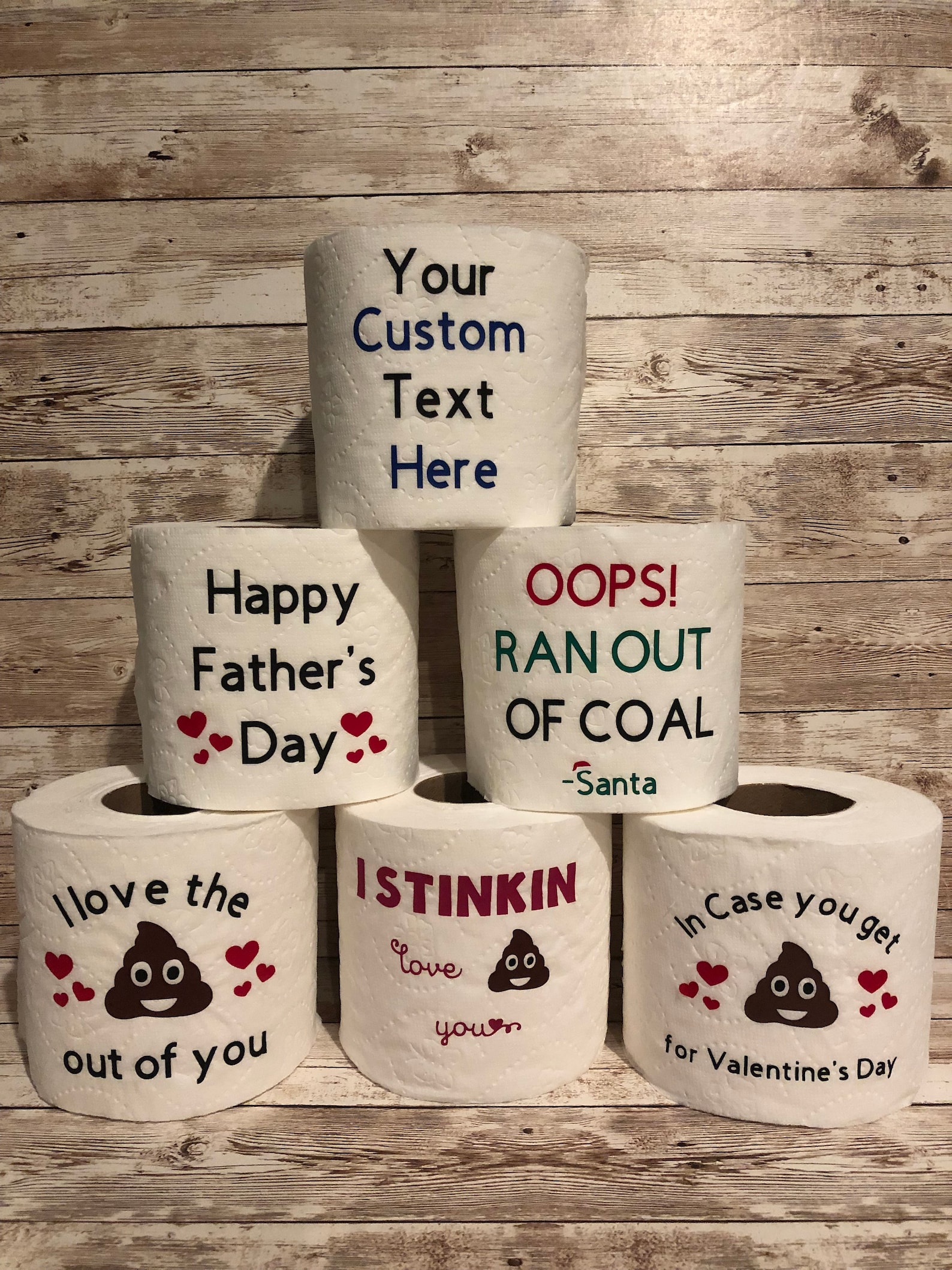 Custom Toilet Paper Roll Stocking Stuffer Fun Anniversary - Etsy UK