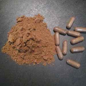 Black Maca (Lepidium meyenii, Peruvian) Root Powder or Capsules, Organic.