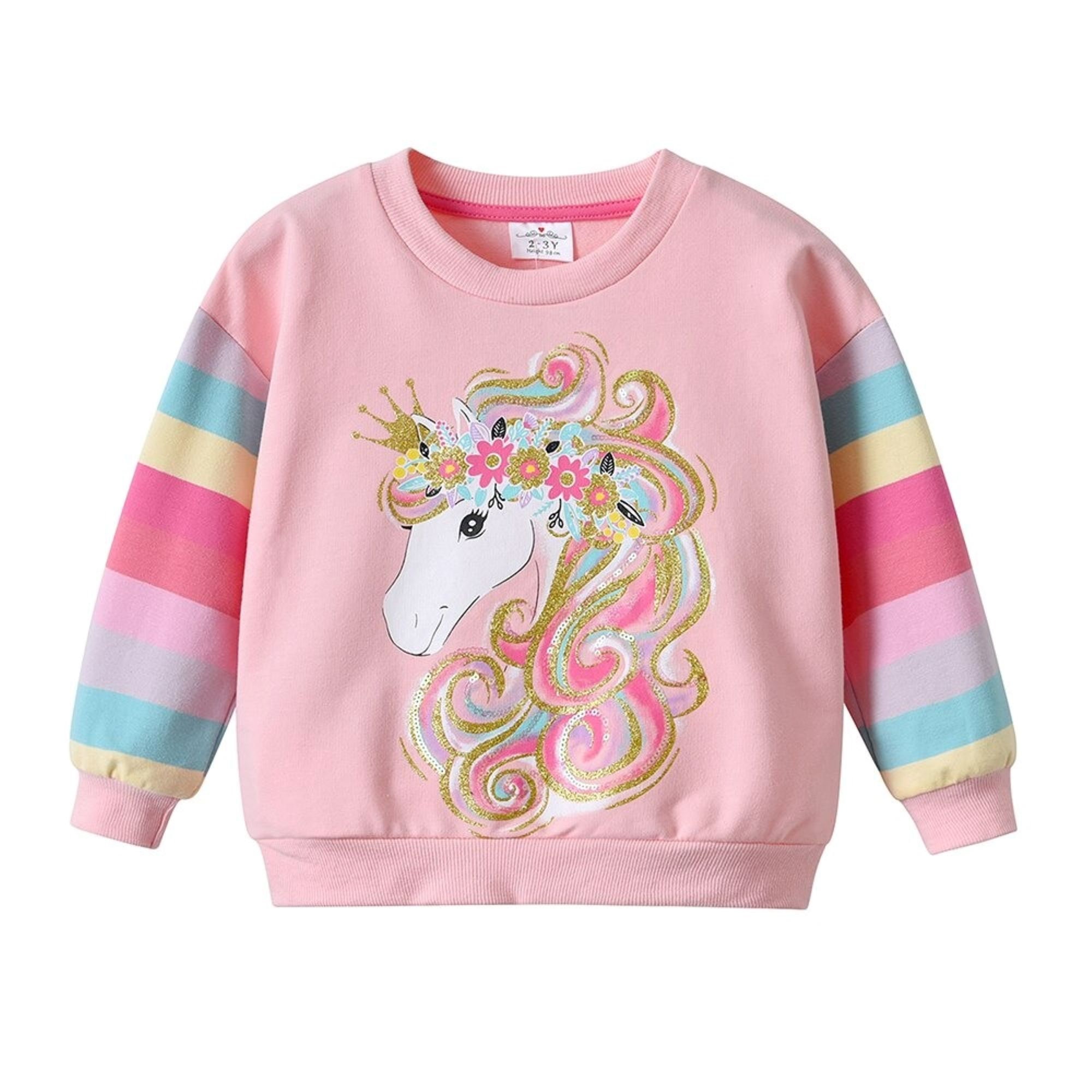 Unicorn Sequins Sweatshirt Unicorn Lover Gift Rainbow - Etsy