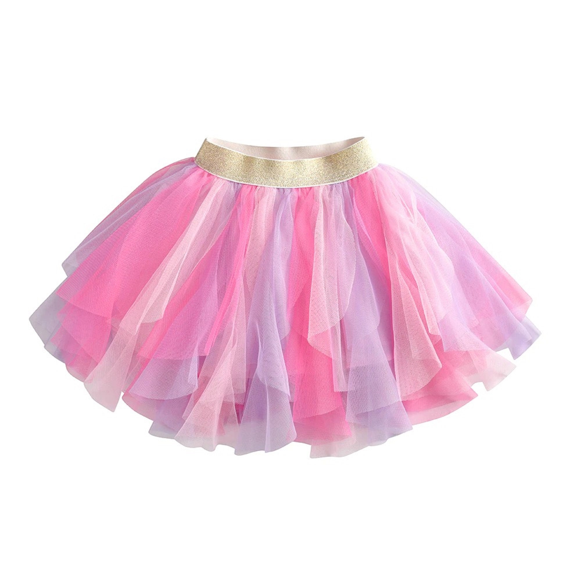 Pink Rainbow Tutu Skirt for Girl 3-8 Years Old. Super Soft & - Etsy