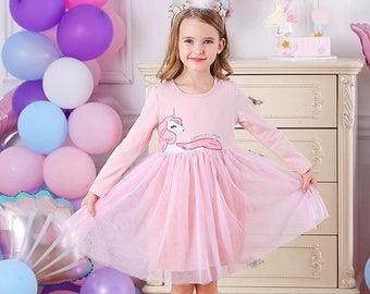 Unicorn Dress 4t - Etsy