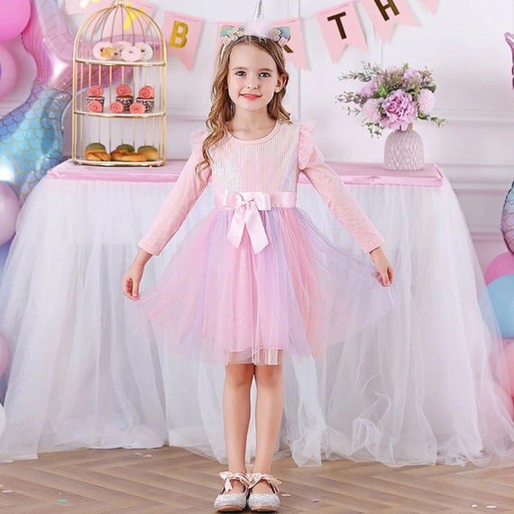 Vestido de niña rosa vestido de lentejuelas rosas tutu para - Etsy México Vestido de niña rosa vestido de lentejuelas rosas tutu para - Etsy México