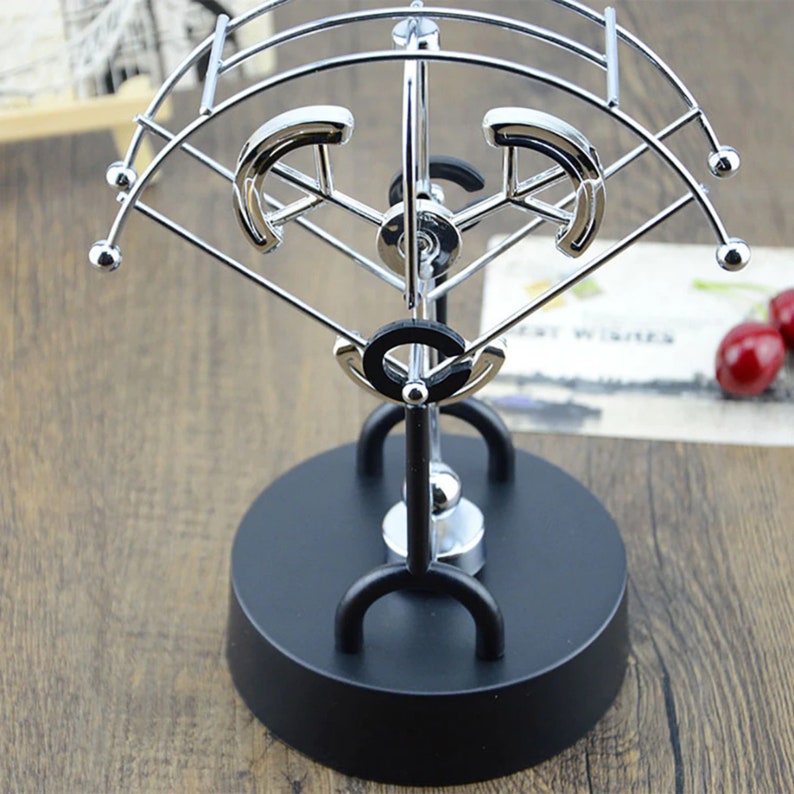 Perpetual Marble Machine Art Motion Inertial Creative Etsy
