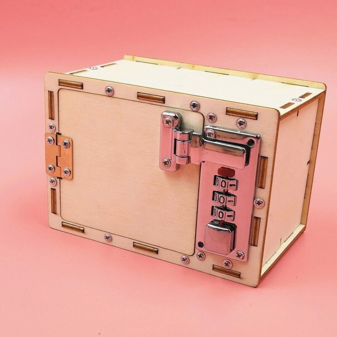 DIY Mechanical Lock Box Password Puzzle Toys Student Etsy UK