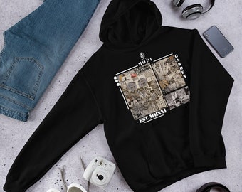 Garden Hoodie | Anime Hoodie | Art Hoodie | Trippy Art Hoodie | Abstract Art Hoodie | MKxModi