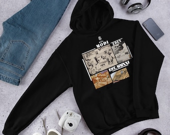 Surrealism Hoodie | Anime Hoodie | Art Hoodie | Trippy Art Hoodie | Abstract Art Hoodie | MKxModi