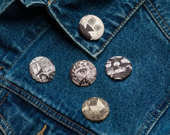 EDEN Pins, Art Pins Anime Pins Art Unique Wedding Gift Art Hand-made Art TrippyArt Anime, MKxModi