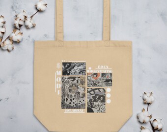 Levitating Tote Bag | Anime Bag | Art Tote Bag | Trippy Art Bag | Abstract Art Bag | MKxModi