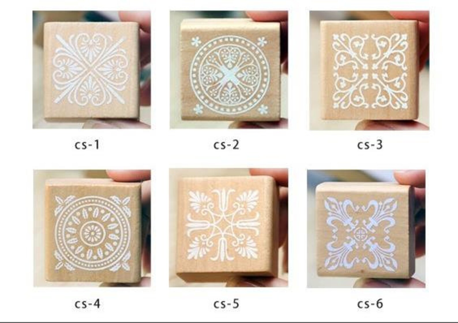 Wooden Rubber Stamp Decorative Wooden Rubber Stampswooden Etsy