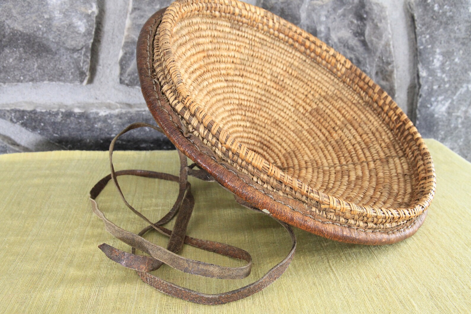 Vintage Ethiopian Injera Leather Bread Basket Agelgel Made Etsy Australia