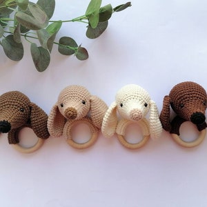 Dachshund Toy, Newborn Baby Gift, Dog Baby Shower Gift, Pregnancy Gift Set