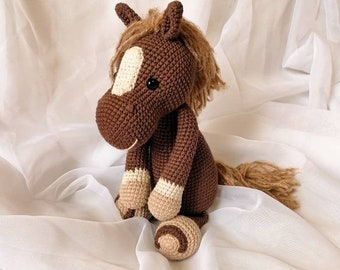 Horse Baby Toy, Stuffed Horse, Horse Gifts for Kids, Farmhouse Decor