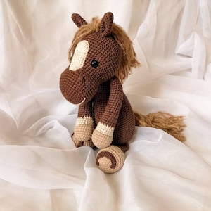 Horse Baby Toy, Stuffed Horse, Horse Gifts for Kids, Farmhouse Decor