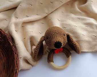 Dachshund Dog Toy, Brown Dachshund Dog, Kids Birthday Gift, Gender Reveal Gift