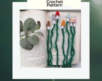 Mushroom Bookmark Crochet Pattern: Beginner-Friendly PDF Tutorial