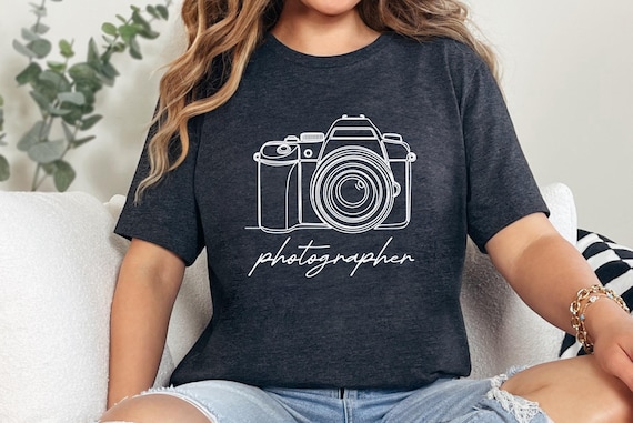 Camera Love Unisex Jersey Short Sleeve Tee, Photographer Gift