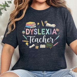Dyslexia Therapist Tee | Reading Specialist Teacher Unisex Gift