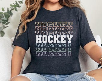 Hockey Coach T-Shirt | Mom Dad Player Game Day Gift Tee