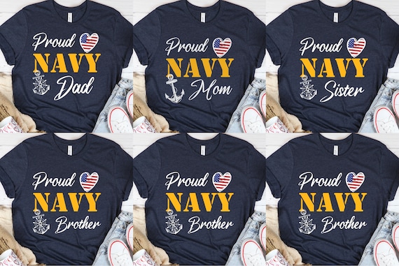 Proud Navy Sister T-Shirt Proud Navy Sister T-Shirt