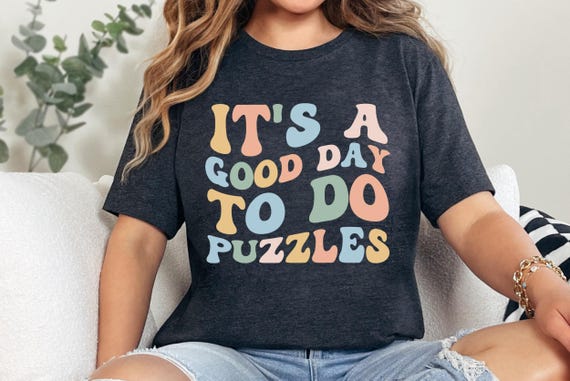 Puzzle Lover T-Shirt: Jigsaw Puzzle Graphic Tee