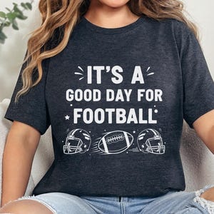 Guten Tag für Fußball-T-Shirt: Lieblingssaison-Mamma-T-Stück