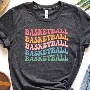 Retro Basketball Shirt, Basketball Women Girl Shirt, Basketball Mom Shirt, Cute Basketball Player Gift, Basketball Game Day T shirt,