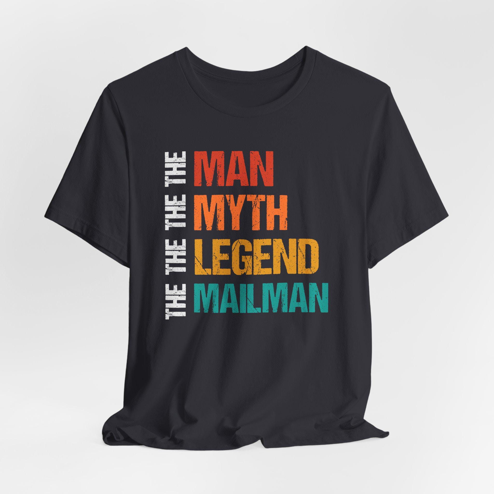 Mailman Retro Postal Worker T-shirt: Dad Life Tee - Etsy