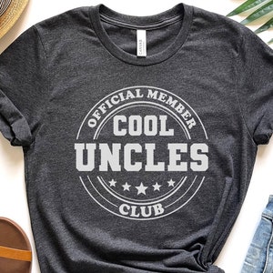 Cool Uncles Club Shirt,Okayest Uncle Gift, Bearded Uncle Tshirt, New Uncle Tee Shirt,Uncle Birthday Gift Shirt,Best Uncle,Announcement Uncle