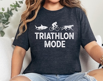 Triathlon Shirt : Swim Bike Run Triathlete Gift