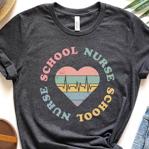 School Nurse Shirt, Elementary School Nurse, Gift For School Nurse, School Nurse Gift Ideas, School Nurse Sweater, School Nurse Hoodie