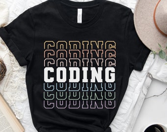 Coder Shirt, Programmers TShirt, Coding T Shirt, Tech Support Shirt, Computer Science Gift, Humor Tee, Programming Shirt,IT Support Engineer