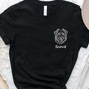 Custom Australian Shepherd Shirt Aussie Mom Shirt Dog Pocket Shirt Australian Shepherd Mom Shirt Aussie Mama Shirt Gift For Woman Dog Lover