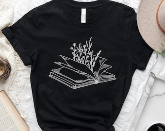 Bookish, Funny Reading Shirt, Librarian Gifts, Book Shirt, Cute Graphic Tees Trending Now, Read Shirt For Women