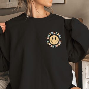 Notfallabteilung Sweatshirt, Notfall Krankenschwester Sweatshirt, Notfall Krankenschwester Geschenk, Notaufnahme Hoodie, ER Krankenschwester Sweatshirt