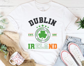 Ireland T Shirt Irish St Patricks Day Gift For Women Unisex Irish T Shirt St Paddys Day Shirt Irish Tshirt Gift For Her