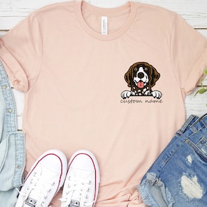 Personalized Pointer Shirt Custom German Shorthaired Mom Gift GSP Dog T-Shirt For Women Dog Gift for Girlfriend Shorthaired Gift for Women