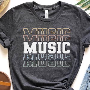 Männer Musiklehrer Shirt, Musiklehrer Geschenk, Musiker Shirt, Band Dirigent, Musik T Shirt, Gitarrist, Chorlehrer, Musik Sweatshirt